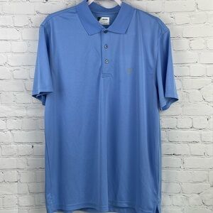 Izod Golf Polo Shirt Men's Short Sleeve Blue Size XL Polyester